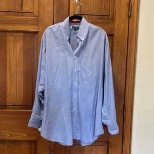 J McLaughlin, lightweight, cotton, size L, bluewhite gingham excellent condition